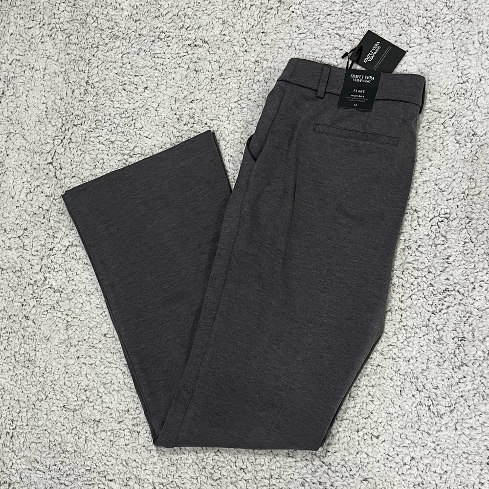 Simply Vera Vera Wang - High-Rise Wide Leg Woman’s Trousers - size 14